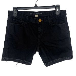 Banana Republic Women’s Black Jean Shorts